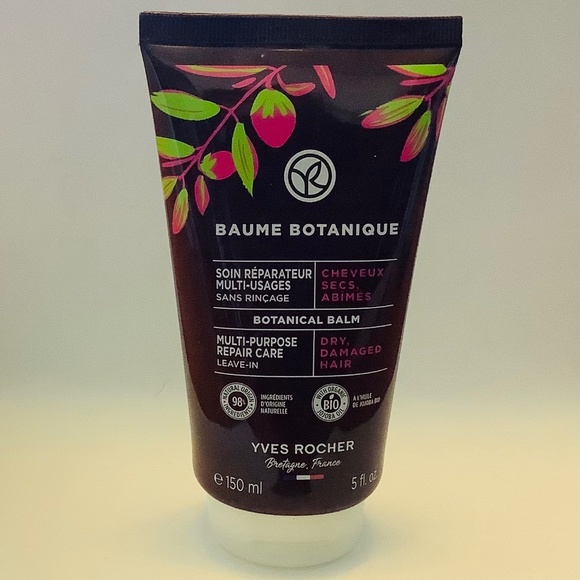 (3/30$) Yves Rocher, Beaume Botanique, soin réparateur multi-usages sans rinçage - Picture 2 of 2